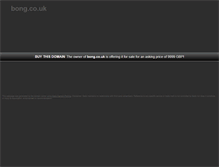 Tablet Screenshot of bong.co.uk